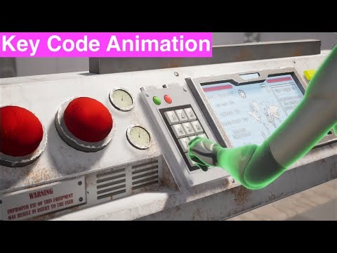 UE5 || Enter KeyPad Code Animation with Level Sequence Player in Unreal Engine Tutorial