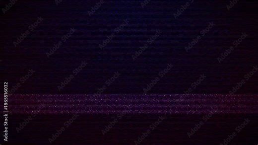 Television pixel color glitch background, Seamless pixel distortion datamosh loop, glitch transitions, Television turn on and off with noise and grain. Vintage switch on off, Noise on a old TV screen