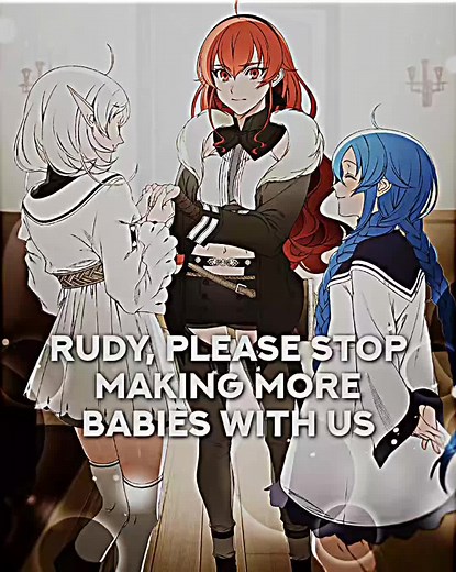 I had to do this #anime #manga #animanga #anitok #fyp #fypシ #foryoupage #mushokutensei #joblessreincarnation #mushokutenseiisekaiittarahonkidasu #rudeusgreyrat