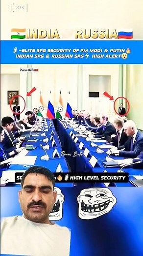 PM Modi ji high alert security Spg commando 👽🔥#shorts #spg #pmmodi #putin #jeevansakshi #petshub