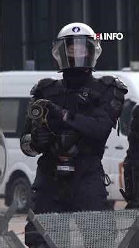 Agriculteurs : tensions devant le Parlement européen à Bruxelles