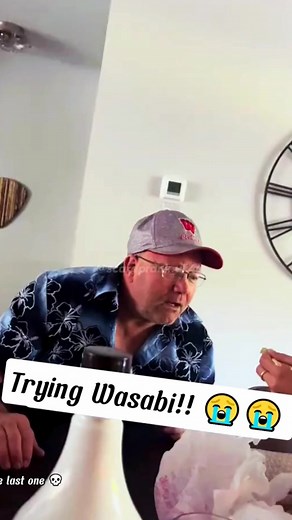 11K views · 214 reactions | Trying Wasabi the first time  #wasabi #scared #funny #funnyvideos #prank #viral #fyp #foryoupage #reels #love | Family's Prank | Facebook