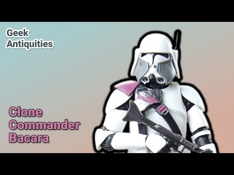 Clone Commander Bacara - Black Series Galactic Marine : Unboxing