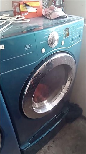 how to to use LG dryer