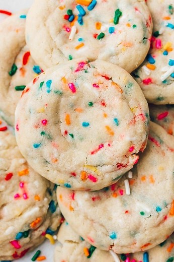 The Best Funfetti Cookies (Super Soft!) - Pretty. Simple. Sweet.