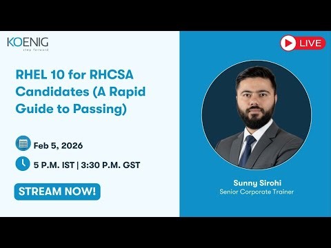 RHEL 10 for RHCSA Candidates (A Rapid Guide to Passing)