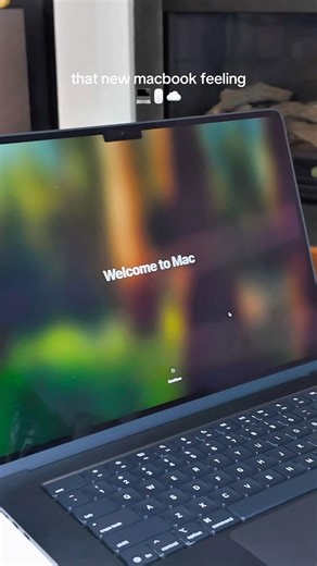 NEW MACBOOK UNBOXING 💻✨ #tech #productivity #unboxing
