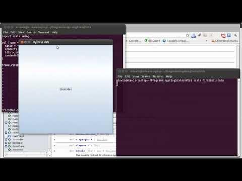 GUI Basics (using Scala)
