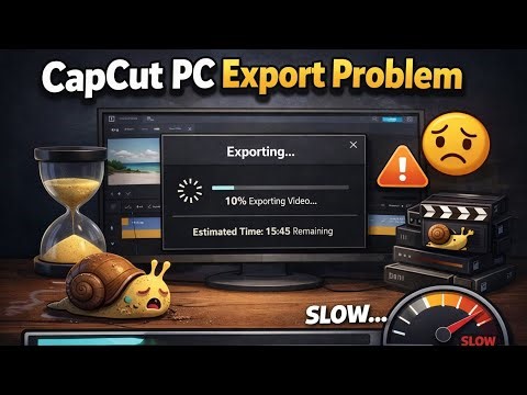 CapCut PC Export Slow Problem Fix | Export Fast Kaise Kare (2026)