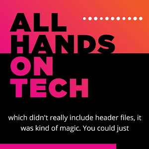 We’re excited to announce All Hands on Tech, our new podcast about developing tech skills and embracing innovation! The first episode, an interview with Scott Allen, is now available on Apple Podcasts, Google Play, Spotify and Stitcher. https://plrsig.ht/podcast | Pluralsight