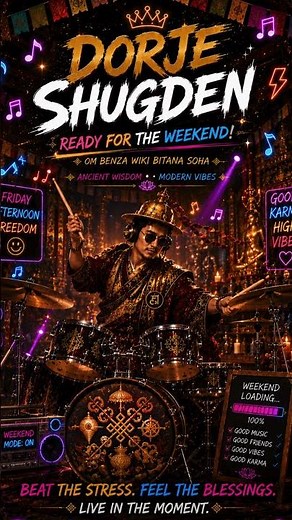 🎉 TGIF Weekend Loading Good Vibes Only 🥁✨