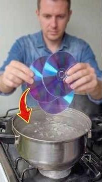 Few people know this secret! An invention that amazes many: never throw away old CDs! 😱 Brain Tips