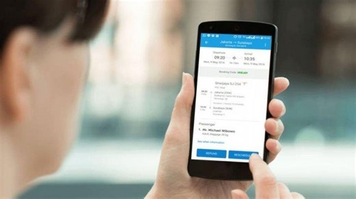 Mudah dan Praktis, Simak Cara Refund dan Reschedule Tiket Pesawat via Aplikasi Traveloka - Tribunnews.com