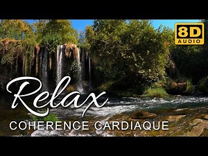 Cardiac Coherence (Heart coherence) - WATERFALL and STREAM - 5 minutes
