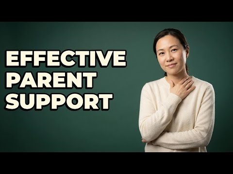 What Makes Parent Support Group Participation Effective?