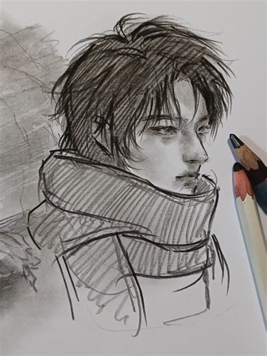 Merry Christmas Art Sketch