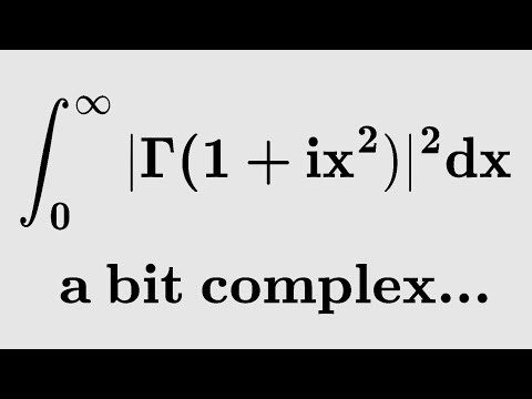 A wild complex integral!
