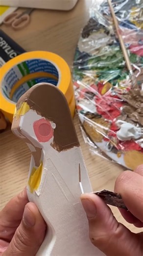 Custom, hand-painted beechwood dolls? I do! https://etsy.me/3J53Ffe | Etsy