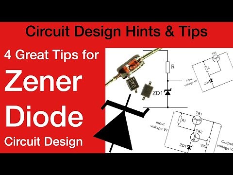 4 Great Tips for Zener Diode Circuit Design #zenerdiode #zener