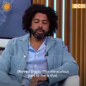 9.6K views · 112 reactions | “There’s family everywhere”: Tony and Grammy award-winning actor Daveed Diggs explains how “special” it is to work and create art with friends. https://cbsn.ws/3qz74as | CBS Mornings | Facebook