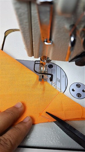 Sewing Tips for Perfect Fabric Corners ✅️ @Sewing-with-shamima #shorts #shortsfeed #trending