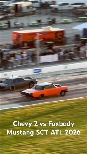 Chevy 2 Nova vs Foxbody Mustang @ SCT ATL 2026
