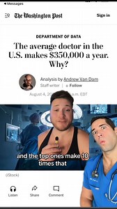 What do you think? #doctor #salary #careers #medicalcareers | Doctor Myro