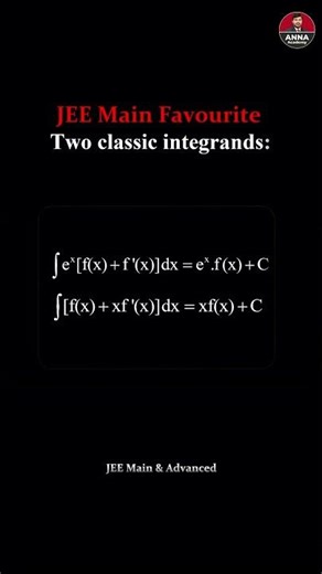 JEE Main Favorite Formula of Integration | ANNA Sir