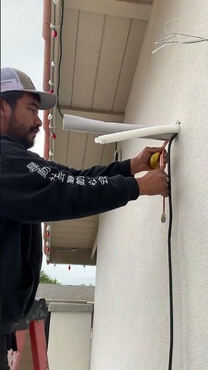 Bending the copper tubing for a air-conditioning mini split