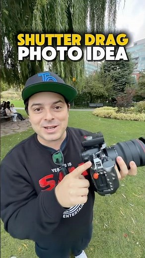 This Portrait Photo Hack Will Blow Your Mind! Shutter drag photo idea