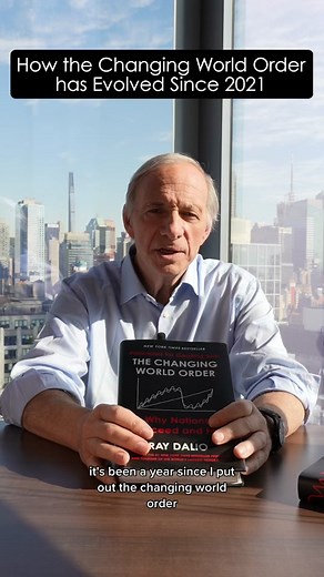 How the Changing #World Order has evolved since 2021. #raydalio #principles #geopolitics #economics
