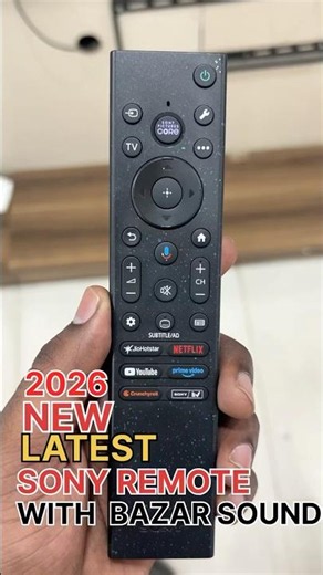 SONY LATEST REMOTE 2026 #latest #sonytv #remote #trending #shorts #2026short #2026remote