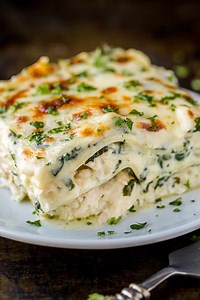 A Family Favorite White Chicken Lasagna Recipe: https://natashaskitchen.com/chicken-lasagna-recipe/ | NatashasKitchen.com