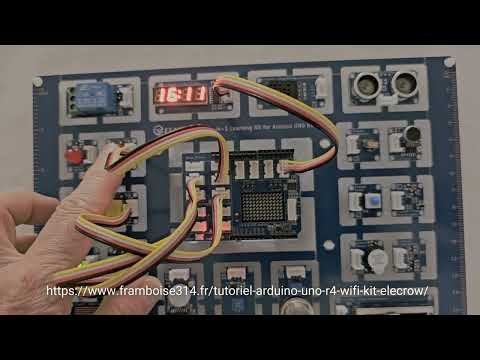 Arduino UNO R4 WiFi & Elecrow Kit: Demo and Interactive Clock Tutorial