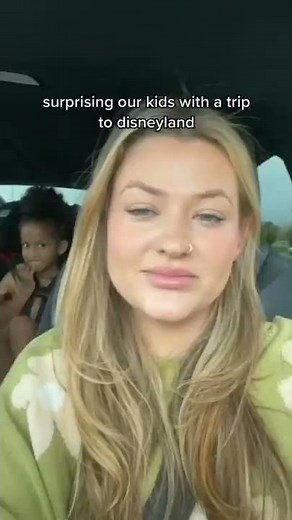 surprising our daughter with a trip to disneyland! not the reaction we expected 🤣