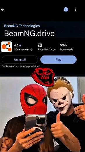 Malvrex on Instagram: "BeamNG Drive Mobile Download + Gameplay | Install on Phone (2025)BeamNG.drive on mobile is finally here! 🚗💥📱 In this video, I’ll show you step by step how to download and install BeamNG Drive Mobile on Android and iOS. Experience the most realistic crash physics and driving simulator anywhere you go – right from your phone. Perfect for car fans and mobile gamers! ✅ Works on Android & iPhone ✅ 2025 updated version ✅ Realistic driving & crash physics ✅ Easy download + ins
