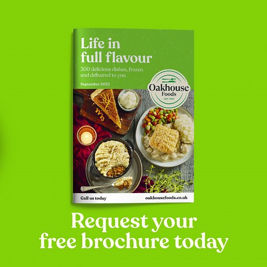 Delicious frozen meals ready in minutes, spend less time cooking & more time doing the things you love. Request a FREE brochure today! | Oakhouse Foods