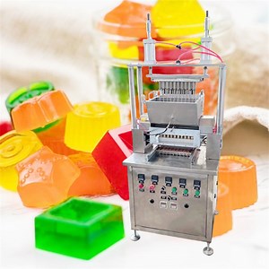 [Hot Item] Jelly Sweets Small Gummy Bear Depositor Caramel Cola Bottles Candy Making Machine