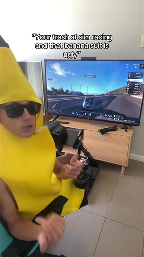 Banana Suit in Sim Racing: Embracing Unique Styles