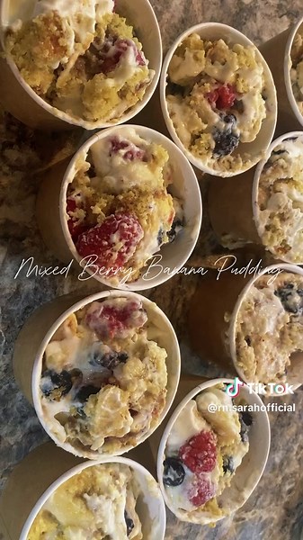 #CapCut #mixedberry #bananapudding #dessert #delicious #fyp