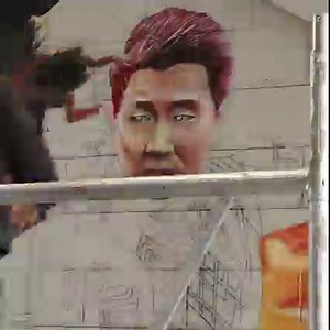 206K views · 10K reactions | Behind the scenes of our Shang-Chi mural at Marvel Stadium   Marvel Studios’ #ShangChi and The Legend of The Ten Rings is now streaming on #DisneyPlus. | Marvel | Facebook