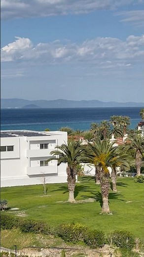 Balcony Sea View @ Kassandra Palace Beach Resort in Kryopigi Kassandra Halkidiki Greece May 2025