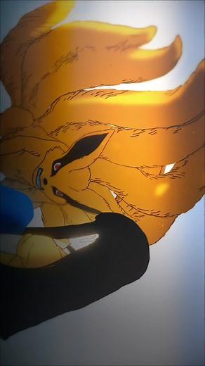 Kurama Returns in Manga Animation | Boruto Two Blue Vortex