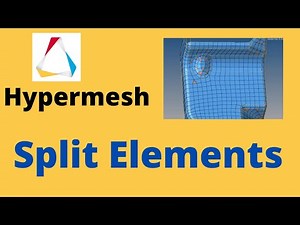 Hypermesh | split elements
