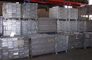 [Hot Item] Foldable Steel Wire Mesh Containers for Warehouse