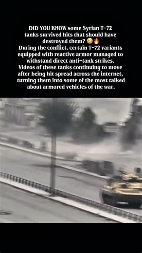 Some T-72s kept moving even after direct hits. 🤯🔥 #Syria #T72 #Tank #MilitaryHistory #History