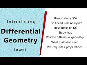Differential geometry | How to learn differential geometry | Differential geometry lecture video