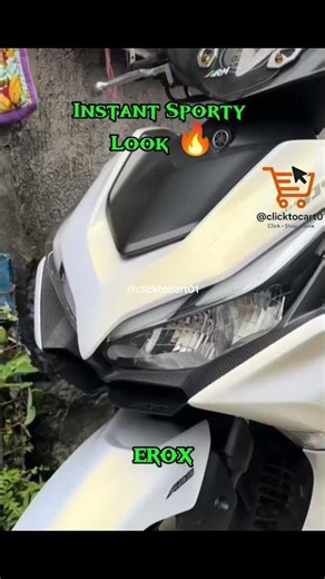 ‎🏍️ Aerox Winglet Airflow Upgrade 🔥💨‎Add aggressive racing style + better airflow for your ride