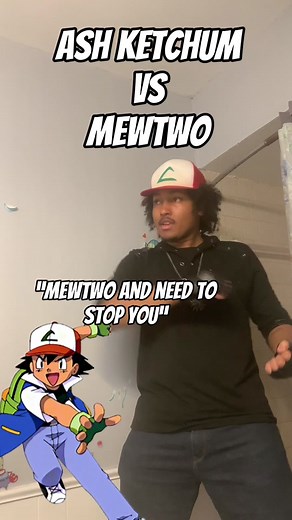 Ash Ketchum vs Mewtwo: Epic Pokémon Battle