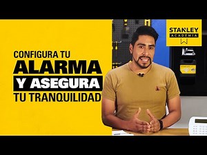 Configura una alarma de seguridad